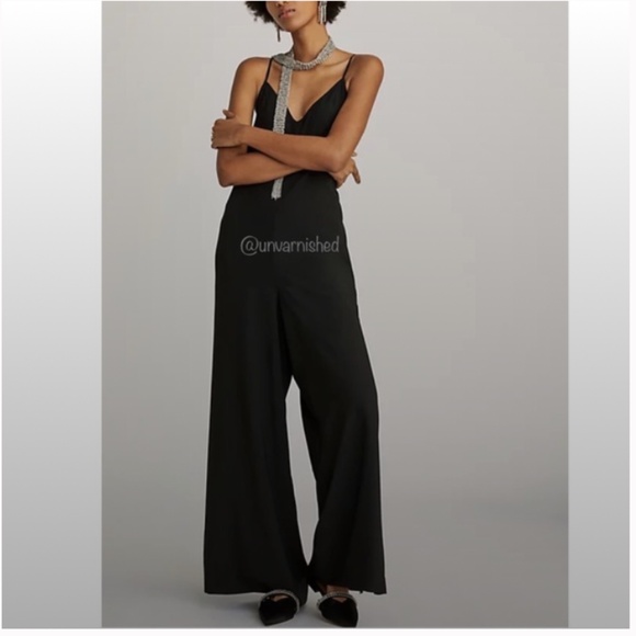 Anthropologie’s Hutch Black Palazzo Jumpsuit - Picture 11 of 16